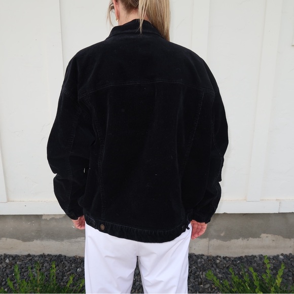 Black Corduroy Jacket - Picture 2 of 3